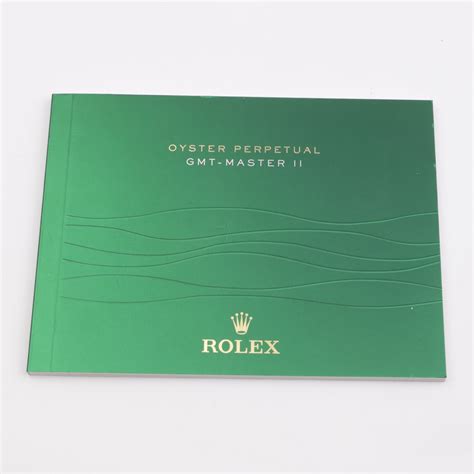 rolex gmt master manual